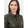 Geaca de Piele Dama Gipsy Negru/Verde G2WWila SF LACOV Geaca de Piele Dama Gipsy Negru/Verde G2WWila SF LACOV - readytowear.ro