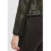Geaca de Piele Dama Gipsy Negru/Verde G2WWila SF LACOV Geaca de Piele Dama Gipsy Negru/Verde G2WWila SF LACOV - readytowear.ro
