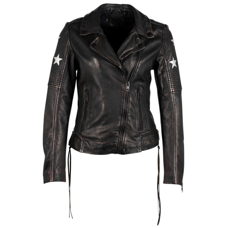 Geaca de Piele Dama Gipsy Negru/Holografic G2WWona – Black Friday Geaca de Piele Dama Gipsy Negru/Holografic G2WWona – Black Friday