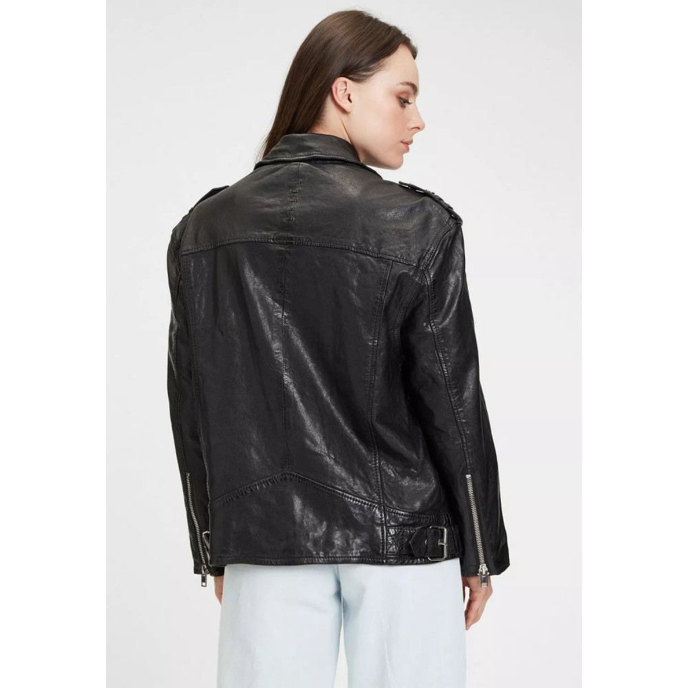 Geaca de Piele Dama Gipsy Neagra G2WYari OZ LAJORV Geaca de Piele Dama Gipsy Neagra G2WYari OZ LAJORV - readytowear.ro