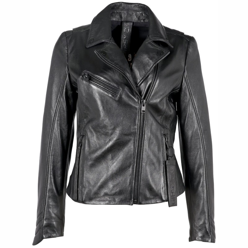 Geaca de Piele Dama Gipsy Neagra G2WZane SF LAROXV – IMBRACAMINTE Geaca de Piele Dama Gipsy Neagra G2WZane SF LAROXV – IMBRACAMINTE