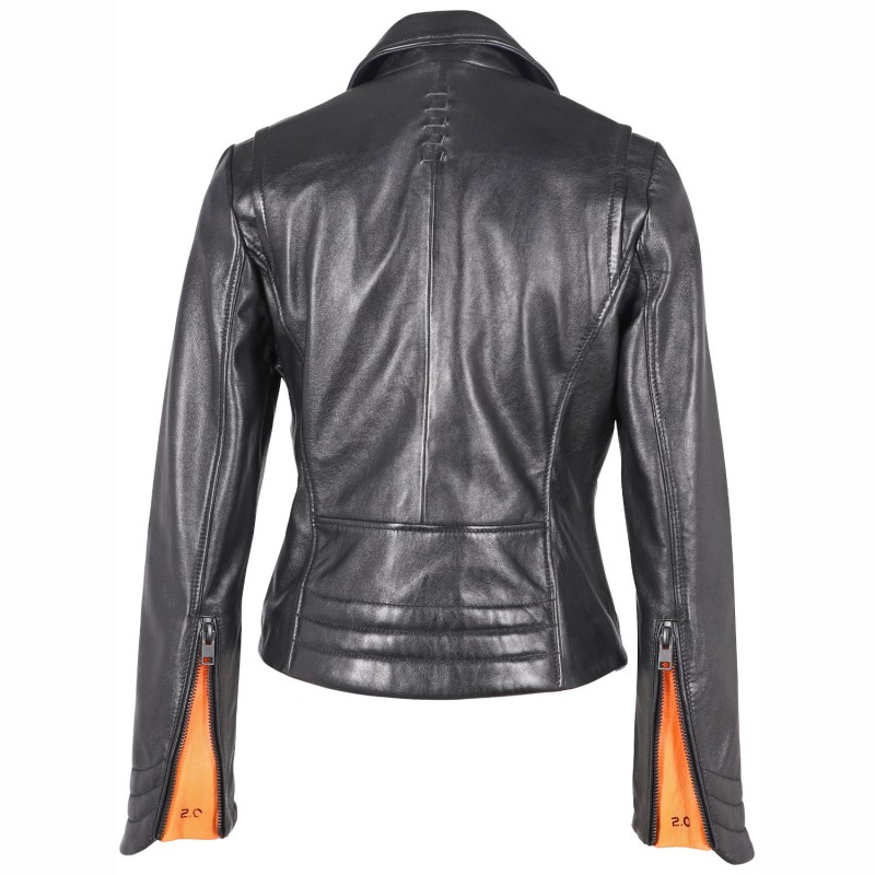 Geaca de Piele Dama Gipsy Neagra G2WZane SF LAROXV – IMBRACAMINTE Geaca de Piele Dama Gipsy Neagra G2WZane SF LAROXV – IMBRACAMINTE