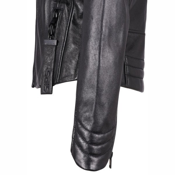 Geaca de Piele Dama Gipsy Neagra G2WZane SF LAROXV – IMBRACAMINTE — fotografia 4