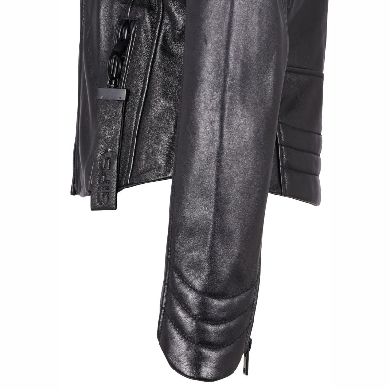 Geaca de Piele Dama Gipsy Neagra G2WZane SF LAROXV – IMBRACAMINTE Geaca de Piele Dama Gipsy Neagra G2WZane SF LAROXV – IMBRACAMINTE