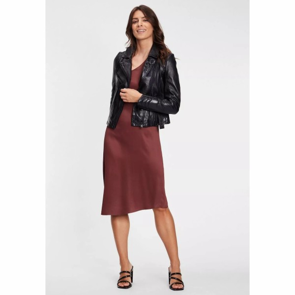 Geaca de Piele Dama Gipsy Neagra G2WZane SF LAROXV – IMBRACAMINTE — fotografia 5