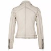 Geaca de Piele Dama Gipsy Alba G2WZarlia SF LASARV geci de piele - readytowear.ro