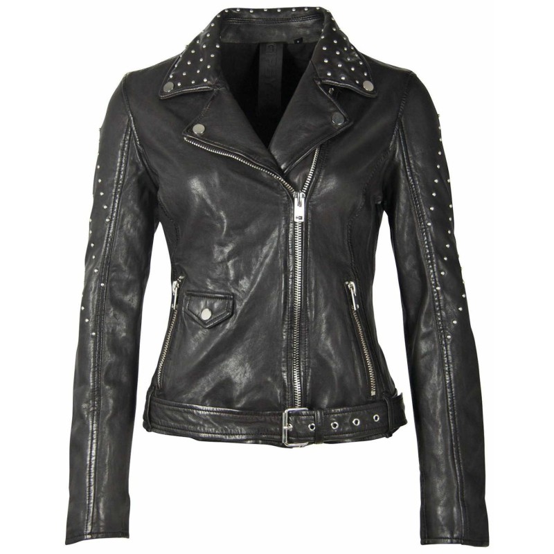 Geaca de Piele Dama Gipsy Neagra G2WZarlia SF LASARV – IMBRACAMINTE Geaca de Piele Dama Gipsy Neagra G2WZarlia SF LASARV – IMBRACAMINTE