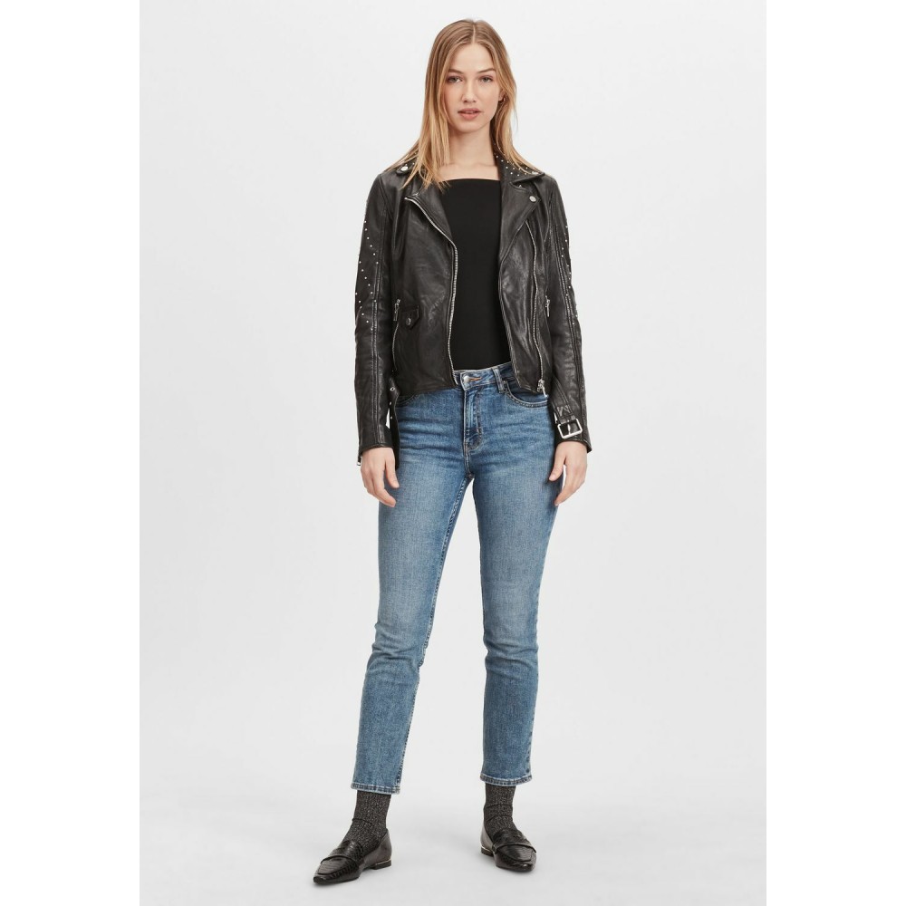 Geaca de Piele Dama Gipsy Neagra G2WZarlia SF LASARV geci de piele - readytowear.ro