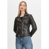 Geaca de Piele Dama Gipsy Neagra G2WZarlia SF LASARV geci de piele - readytowear.ro