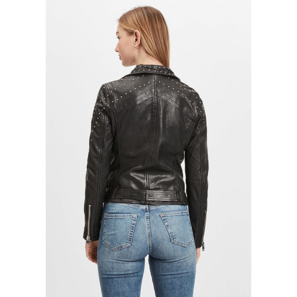Geaca de Piele Dama Gipsy Neagra G2WZarlia SF LASARV geci de piele - readytowear.ro