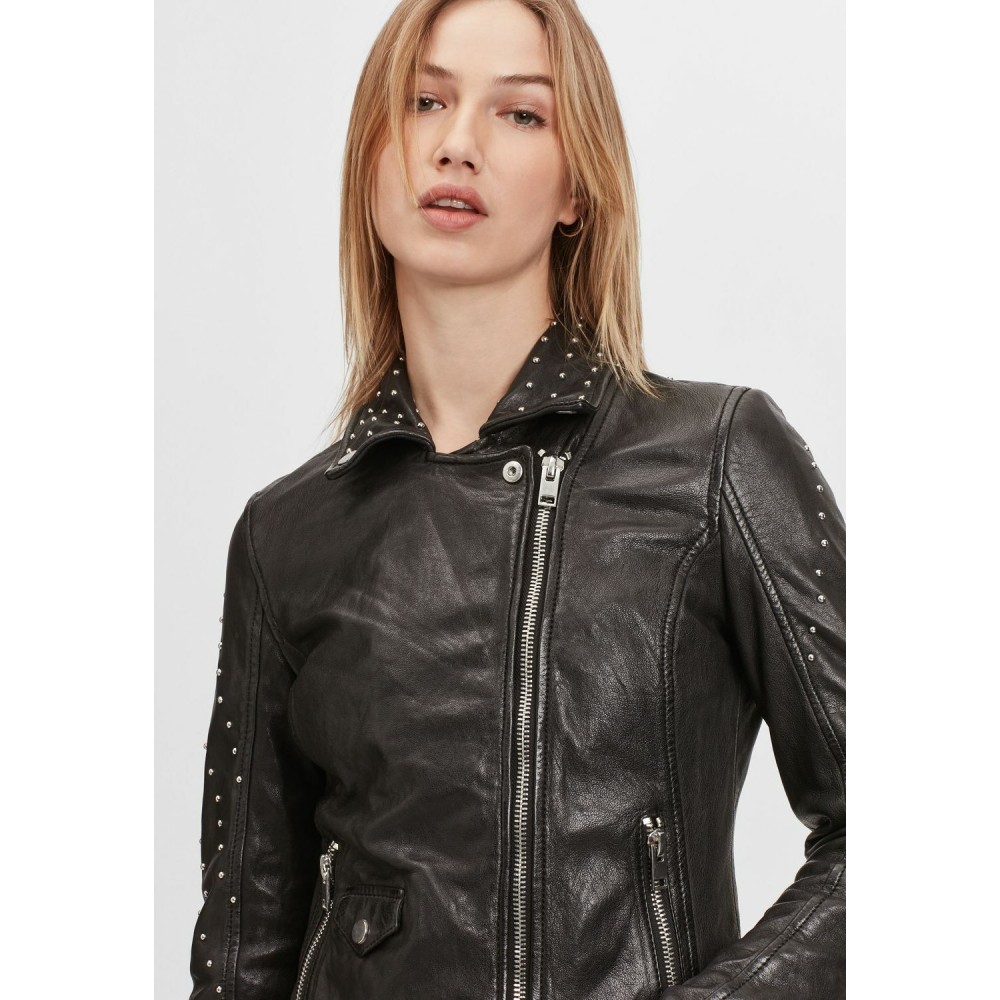 Geaca de Piele Dama Gipsy Neagra G2WZarlia SF LASARV geci de piele - readytowear.ro
