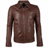 Geaca de Piele Barbati Gipsy Castanie GBCasen Geaca de Piele Barbati Gipsy Castanie GBCasen - readytowear.ro