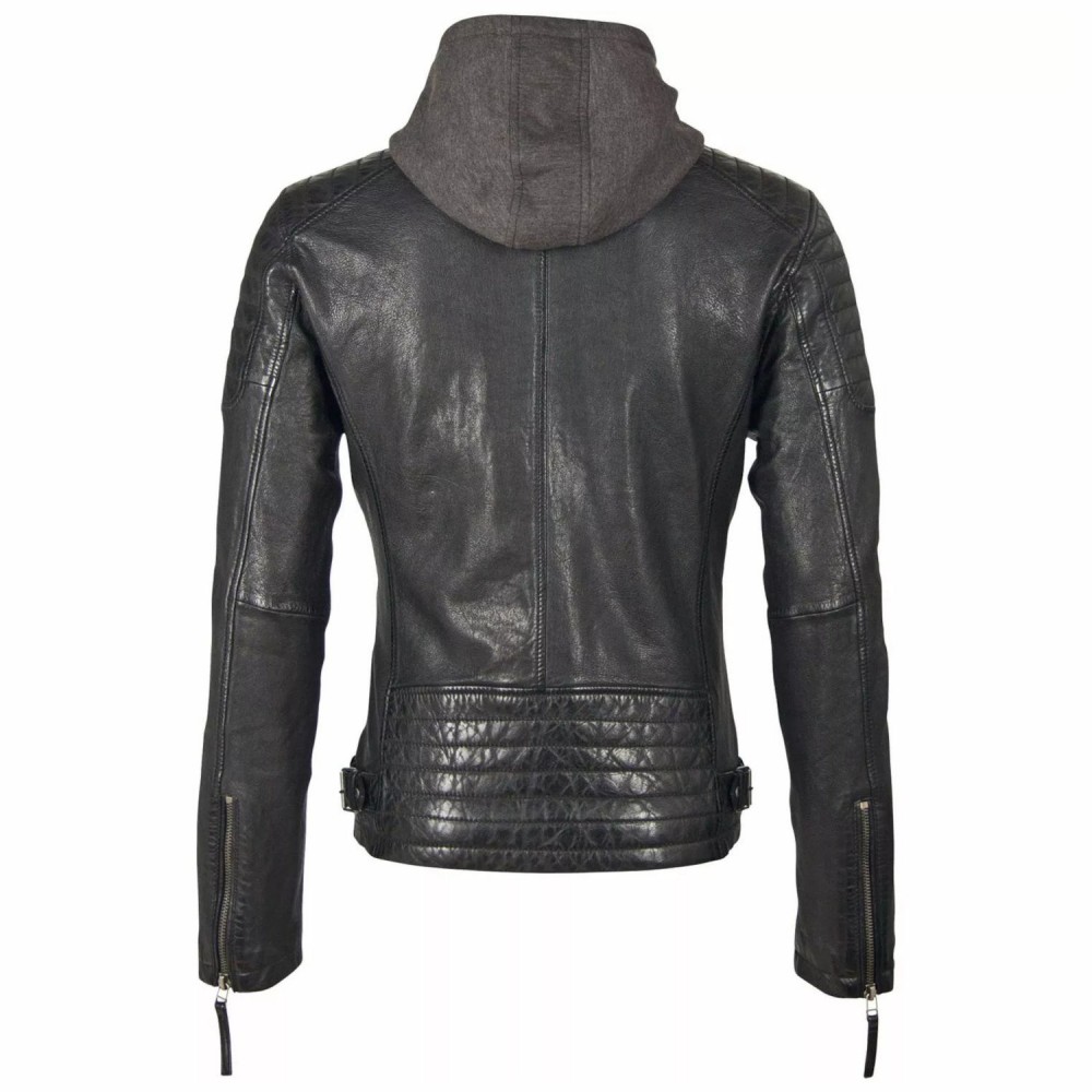 Geaca de Piele Barbati Gipsy Neagra GBChavis Geaca de Piele Barbati Gipsy Neagra GBChavis - readytowear.ro
