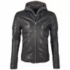 Geaca de Piele Barbati Gipsy Neagra GBChavis Geaca de Piele Barbati Gipsy Neagra GBChavis - readytowear