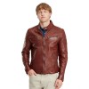 Geaca de Piele Barbati Gipsy Coniac Inchis GBDerry Geaca de Piele Barbati Gipsy Coniac Inchis GBDerry - readytowear