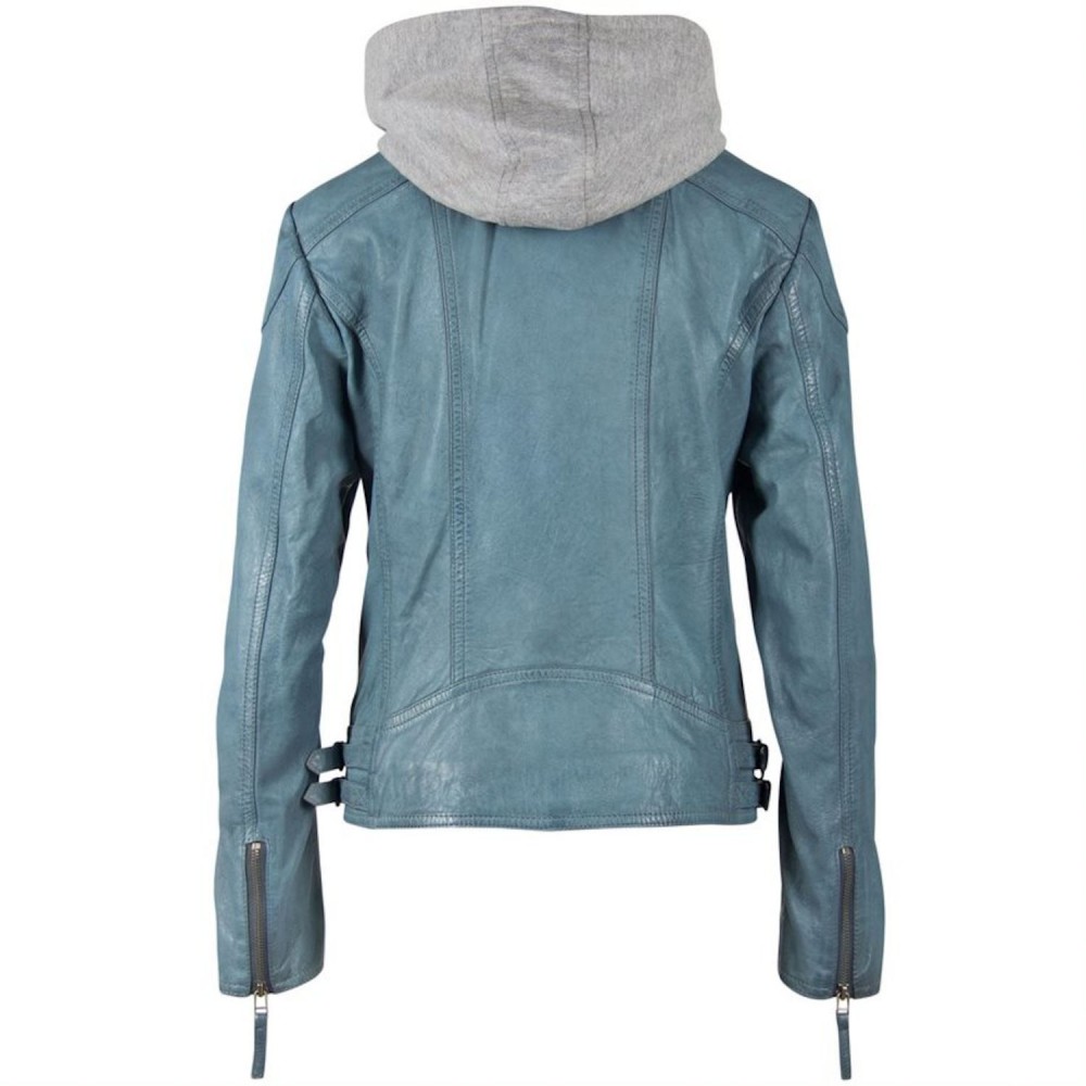 Geaca de Piele Dama Gipsy Albastru Deschis GGKeyla CF LVW Geaca de Piele Dama Gipsy Albastru Deschis GGKeyla CF LVW - readytowear.ro