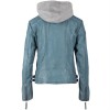 Geaca de Piele Dama Gipsy Albastru Deschis GGKeyla CF LVW Geaca de Piele Dama Gipsy Albastru Deschis GGKeyla CF LVW - readytowear.ro