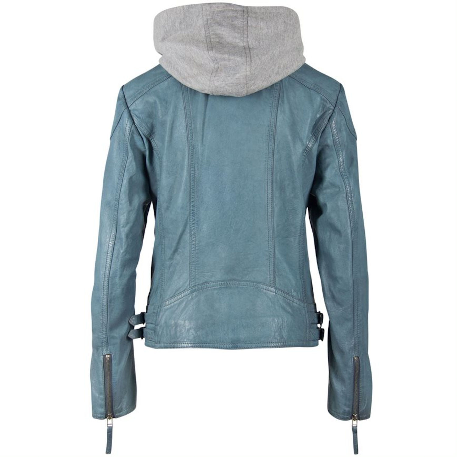 Geaca de Piele Dama Gipsy Albastru Deschis GGKeyla CF LVW – IMBRACAMINTE