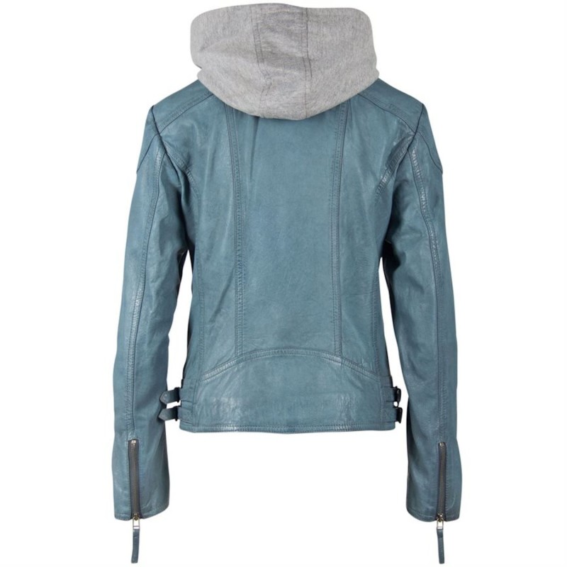 Geaca de Piele Dama Gipsy Albastru Deschis GGKeyla CF LVW – IMBRACAMINTE Geaca de Piele Dama Gipsy Albastru Deschis GGKeyla CF LVW – IMBRACAMINTE