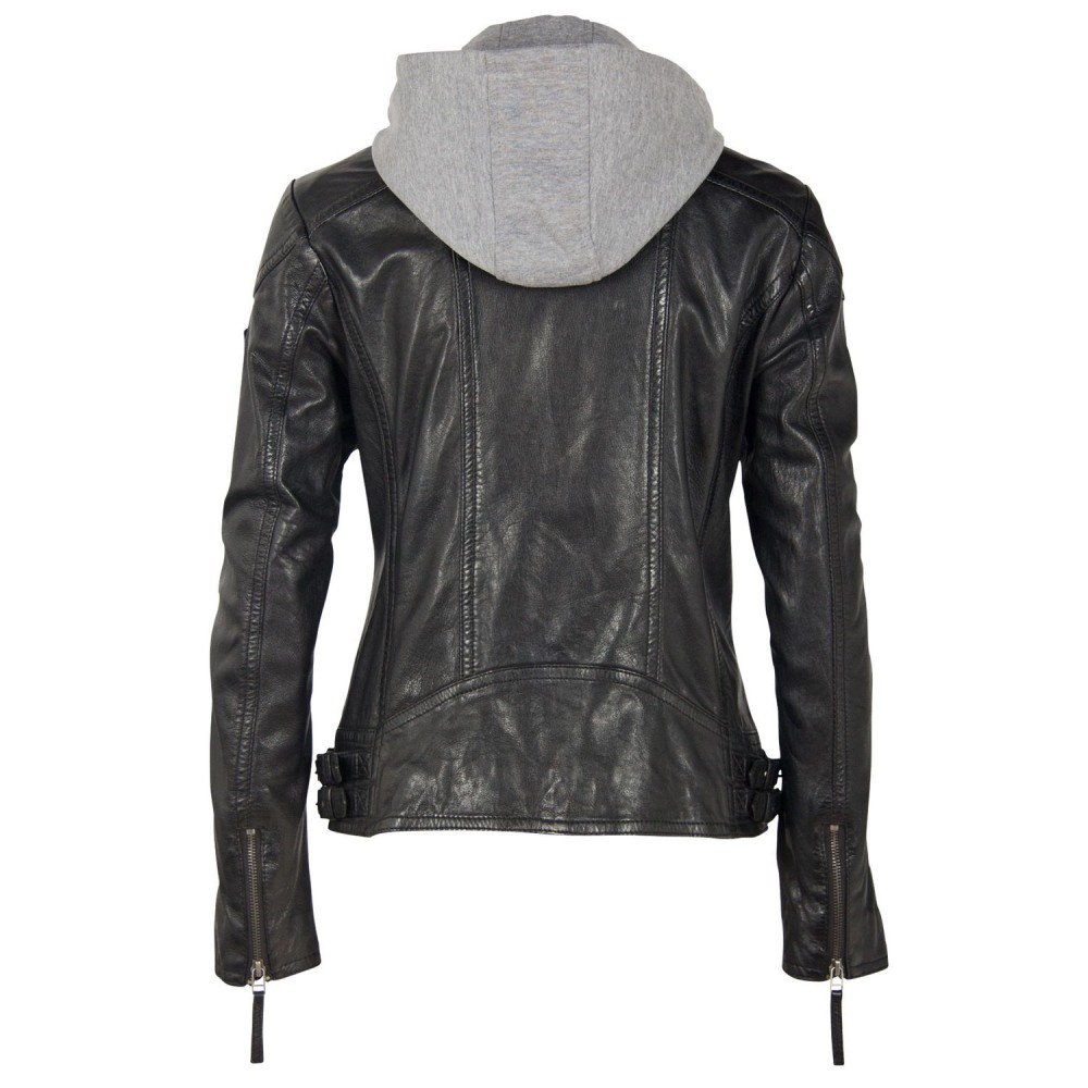 Geaca de Piele Dama Gipsy Neagra GGKeyla CF LVW Geaca de Piele Dama Gipsy Neagra GGKeyla CF LVW - readytowear.ro
