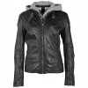 Geaca de Piele Dama Gipsy Neagra GGKeyla CF LVW Geaca de Piele Dama Gipsy Neagra GGKeyla CF LVW - readytowear