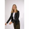Geaca de Piele Dama Gipsy Neagra GGKinah LATEV Geaca de Piele Dama Gipsy Neagra GGKinah LATEV - readytowear.ro