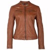 Geaca de Piele Dama Gipsy Coniac GGSalla NZLV Geaca de Piele Dama Gipsy Coniac GGSalla NZLV - readytowear