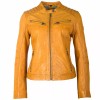 Geaca de Piele Dama Gipsy Galbena GGSalla NZLV Geaca de Piele Dama Gipsy Galbena GGSalla NZLV - readytowear.ro