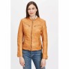 Geaca de Piele Dama Gipsy Galbena GGSalla NZLV Geaca de Piele Dama Gipsy Galbena GGSalla NZLV - readytowear.ro