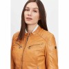 Geaca de Piele Dama Gipsy Galbena GGSalla NZLV Geaca de Piele Dama Gipsy Galbena GGSalla NZLV - readytowear.ro