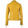 Geaca de Piele Dama Gipsy Galbena GGShakee CF LAMAXV geci de piele - readytowear.ro
