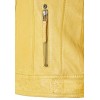 Geaca de Piele Dama Gipsy Galbena GGShakee CF LAMAXV geci de piele - readytowear.ro