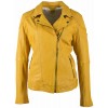 Geaca de Piele Dama Gipsy Galbena GGShakee CF LAMAXV - readytowear