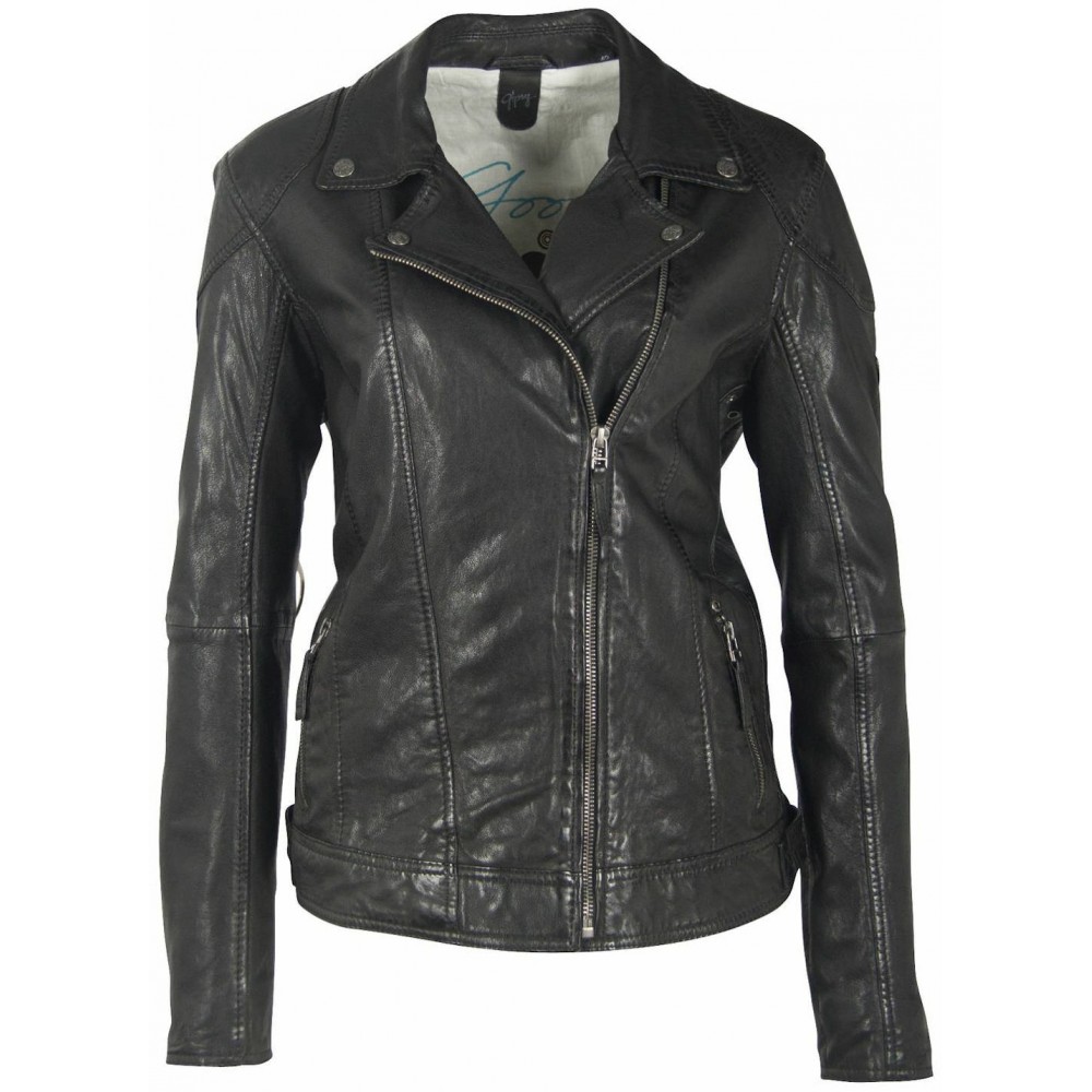 Geaca de Piele Dama Gipsy Neagra GGShakee CF LAMAXV Geaca de Piele Dama Gipsy Neagra GGShakee CF LAMAXV - readytowear.ro