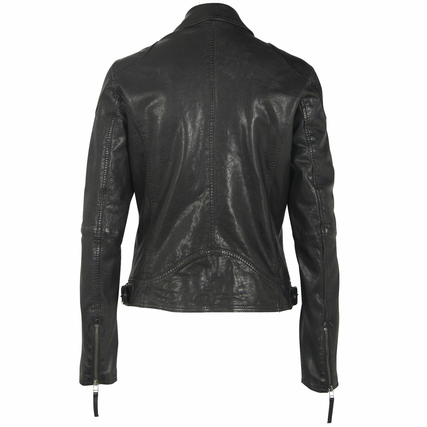Geaca de Piele Dama Gipsy Neagra GGShakee CF LAMAXV – IMBRACAMINTE