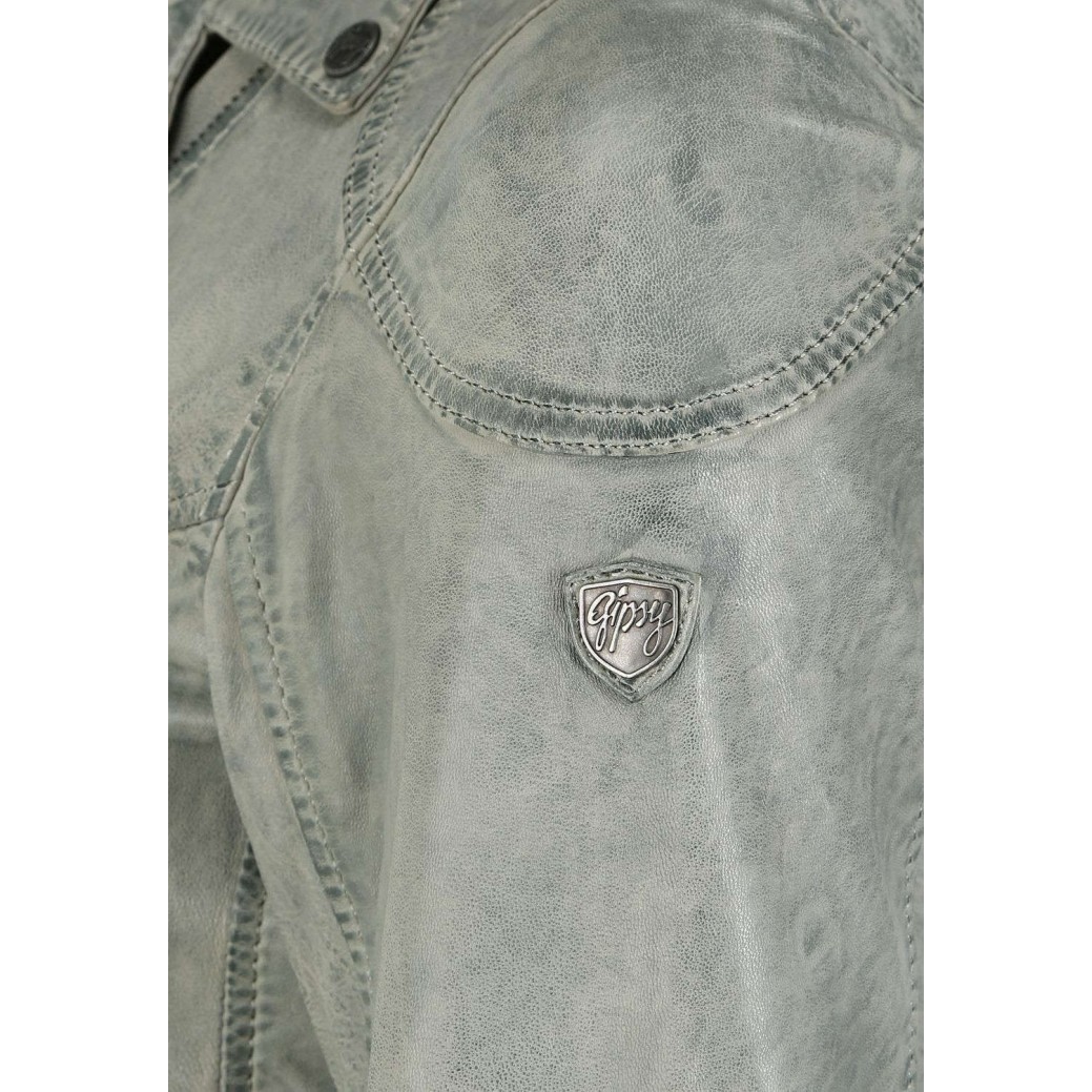 Geaca de Piele Dama Gipsy Verde Deschis GGShakee CF LAMAXV – IMBRACAMINTE Geaca de Piele Dama Gipsy Verde Deschis GGShakee CF LAMAXV – IMBRACAMINTE