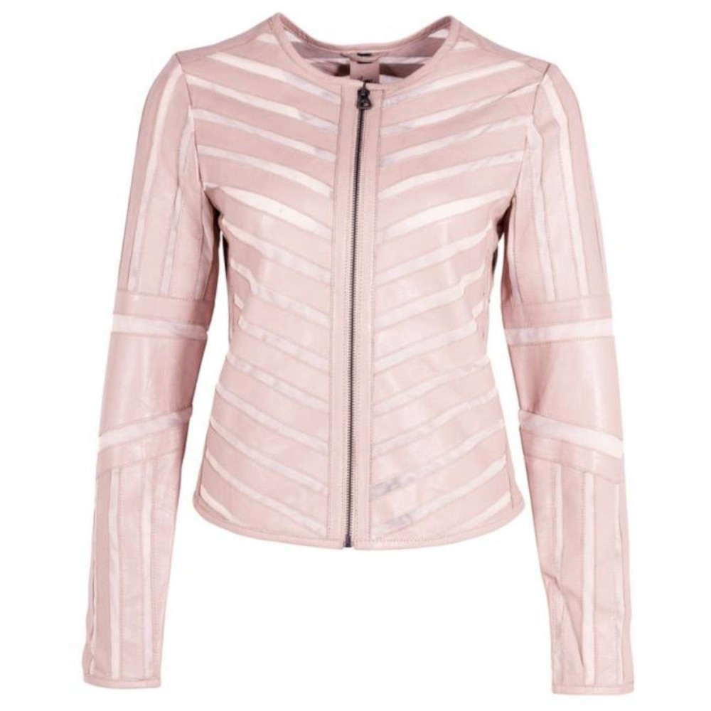 Geaca de Piele Dama Gipsy Roz GGSuri Geaca de Piele Dama Gipsy Roz GGSuri - readytowear.ro