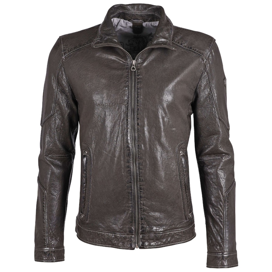 Geaca de Piele Barbati Gipsy Antracit GMAdrio LARIV – Black Friday Geaca de Piele Barbati Gipsy Antracit GMAdrio LARIV – Black Friday