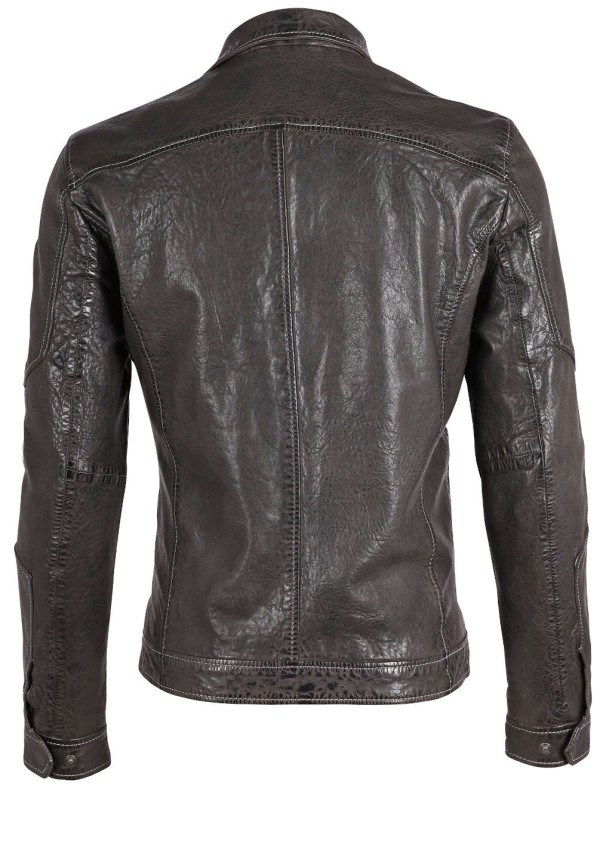 Geaca de Piele Barbati Gipsy Antracit GMAdrio LARIV – Black Friday — fotografia 2