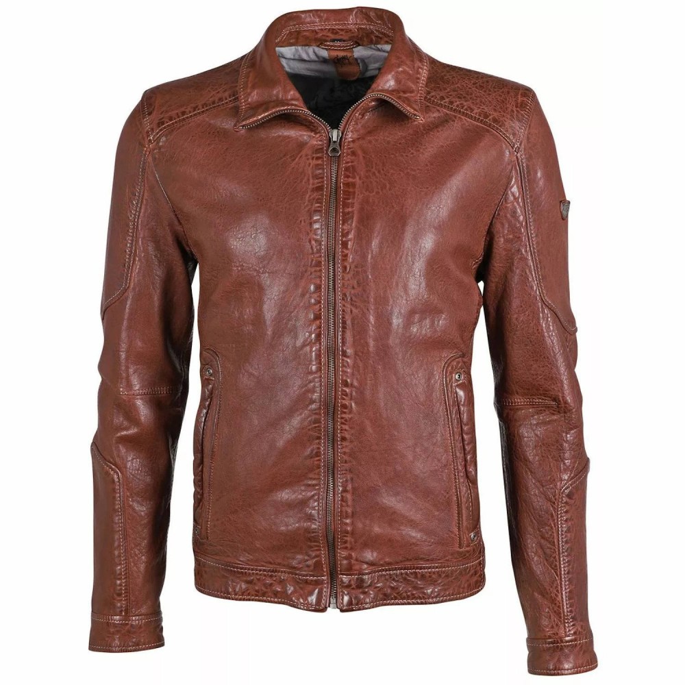 Geaca de Piele Barbati Gipsy Maro GMAdrio LARIV Geaca de Piele Barbati Gipsy Maro GMAdrio LARIV - readytowear.ro
