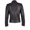 Geaca de Piele Barbati Gipsy Neagra GMAktos - readytowear.ro