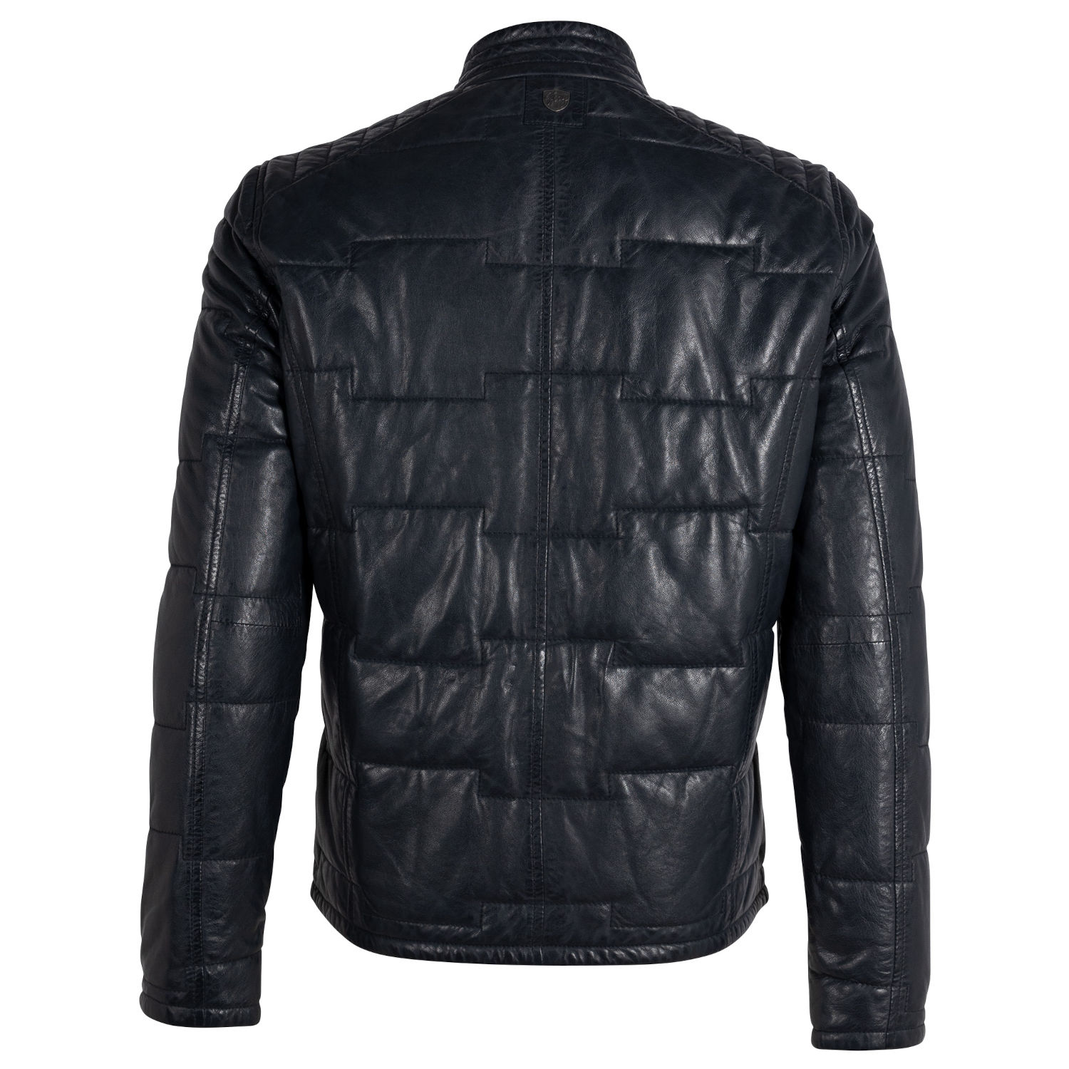Geaca de Iarna din Piele Barbati Gipsy Antracit GMAplin – IMBRACAMINTE