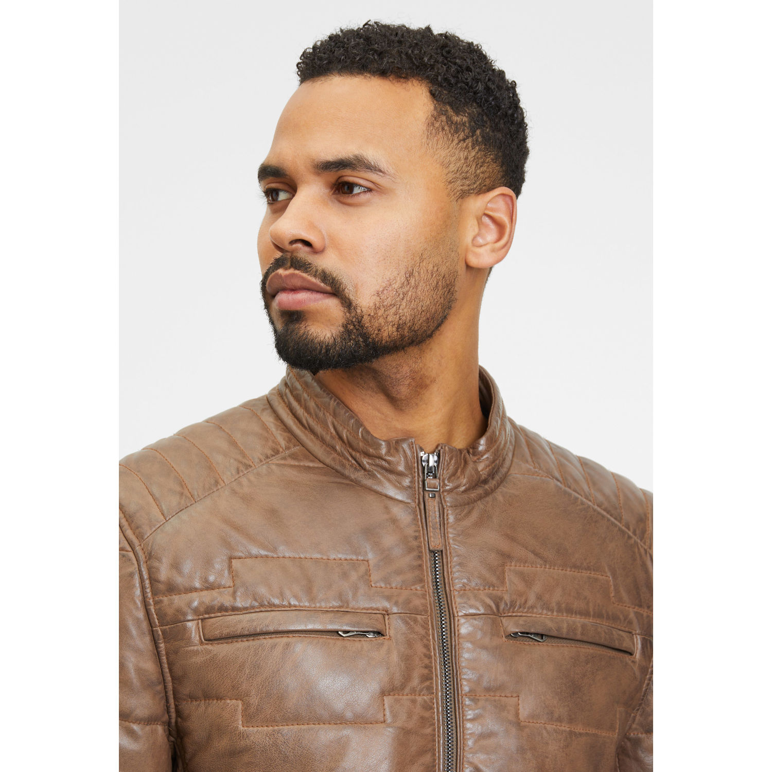 Geaca de Iarna din Piele Barbati Gipsy Maro GMAplin – IMBRACAMINTE