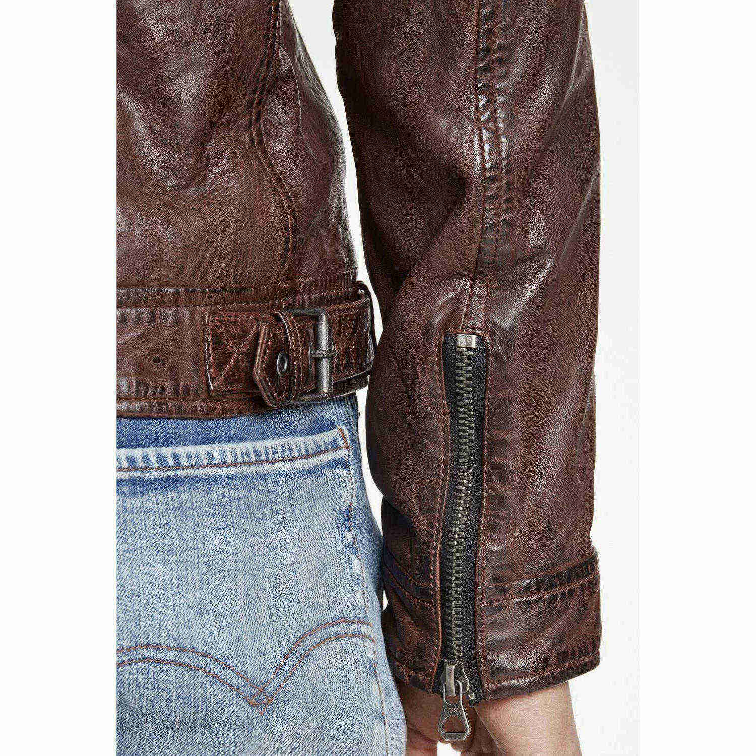 Geaca de Piele Barbati Gipsy Maro GMBain – IMBRACAMINTE