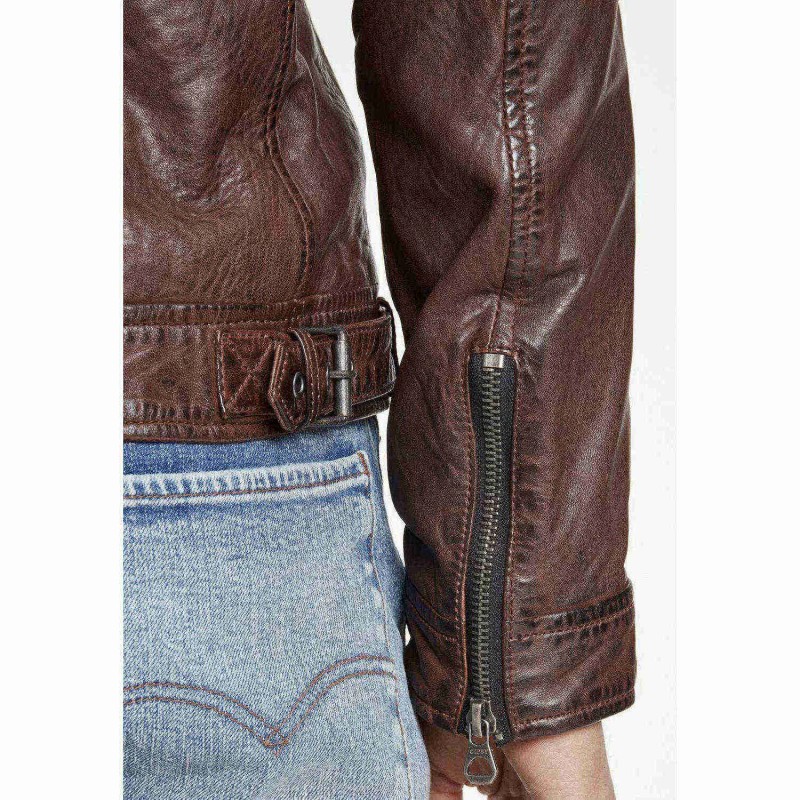 Geaca de Piele Barbati Gipsy Maro GMBain – IMBRACAMINTE