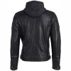 Geaca de Piele Barbati Gipsy Negru Antic GMBako LAROV - readytowear.ro