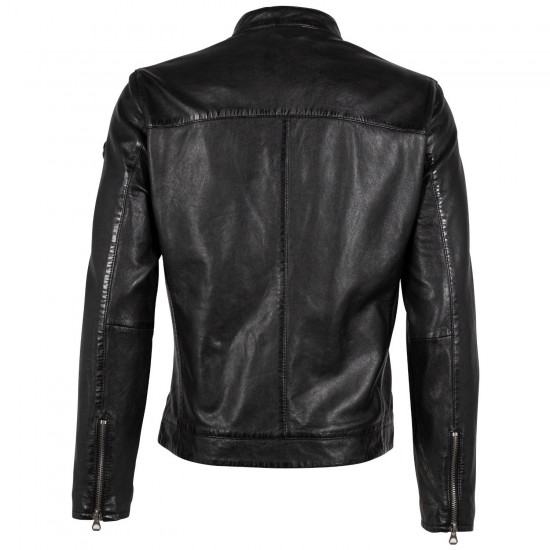 Geaca de Piele Barbati Gipsy Neagra GMBaltimore Geaca de Piele Barbati Gipsy Neagra GMBaltimore