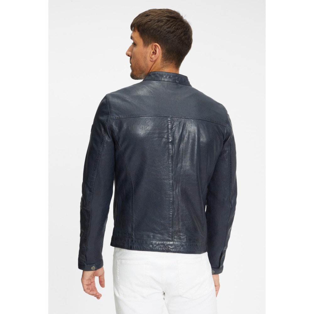 Geaca de Piele Barbati Gipsy Bleumarin GMBalton SF LASOV Geaca de Piele Barbati Gipsy Bleumarin GMBalton SF LASOV - readytowear.ro