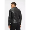 Geaca de Piele Barbati Gipsy Neagra GMBalton – Black Friday