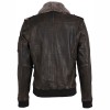 Geaca de Piele Barbati Gipsy Negru Antic GMBandon LAMOV W – IMBRACAMINTE